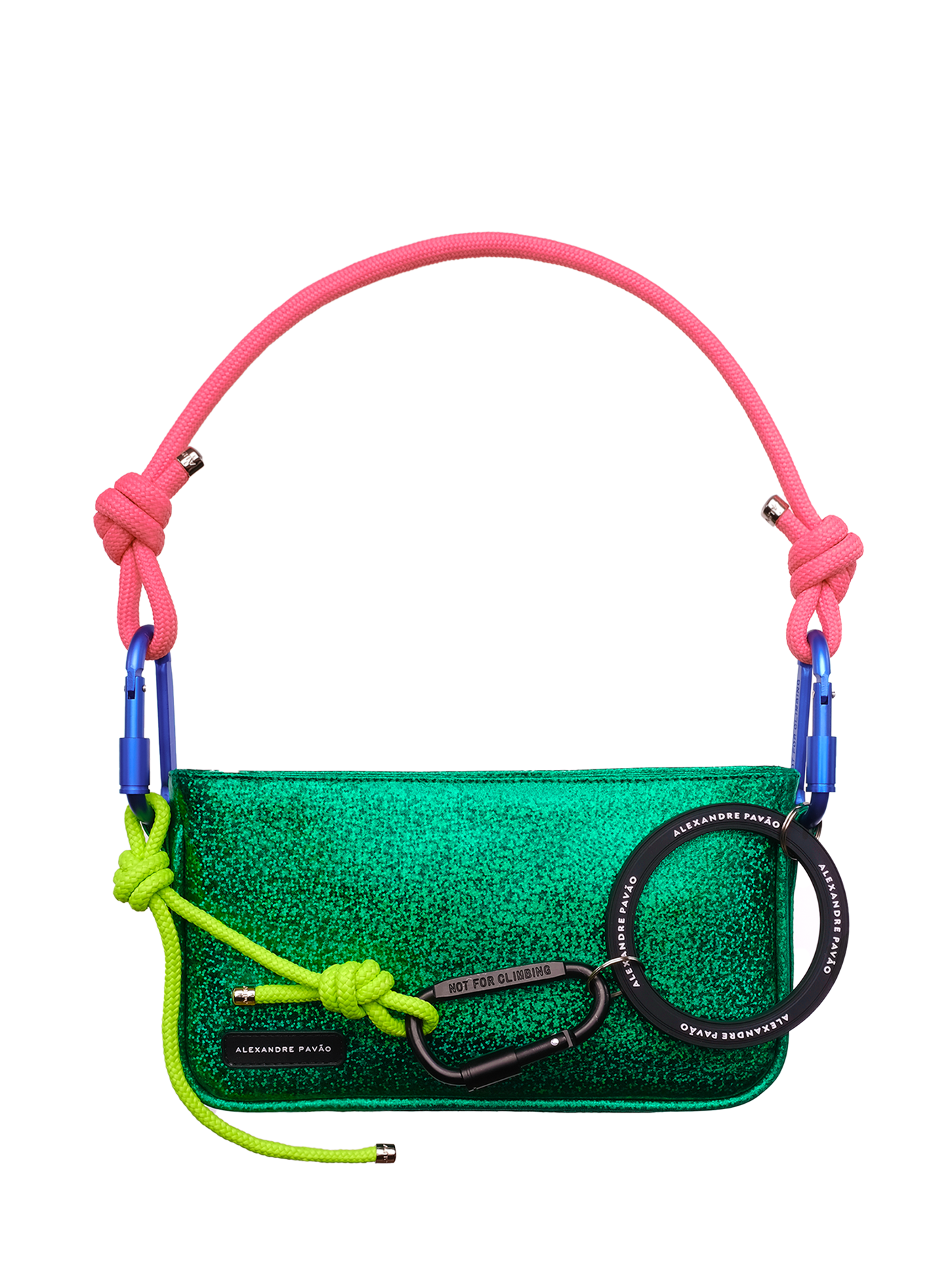PARIS SHOULDER BAG - VERDE SPARKLE