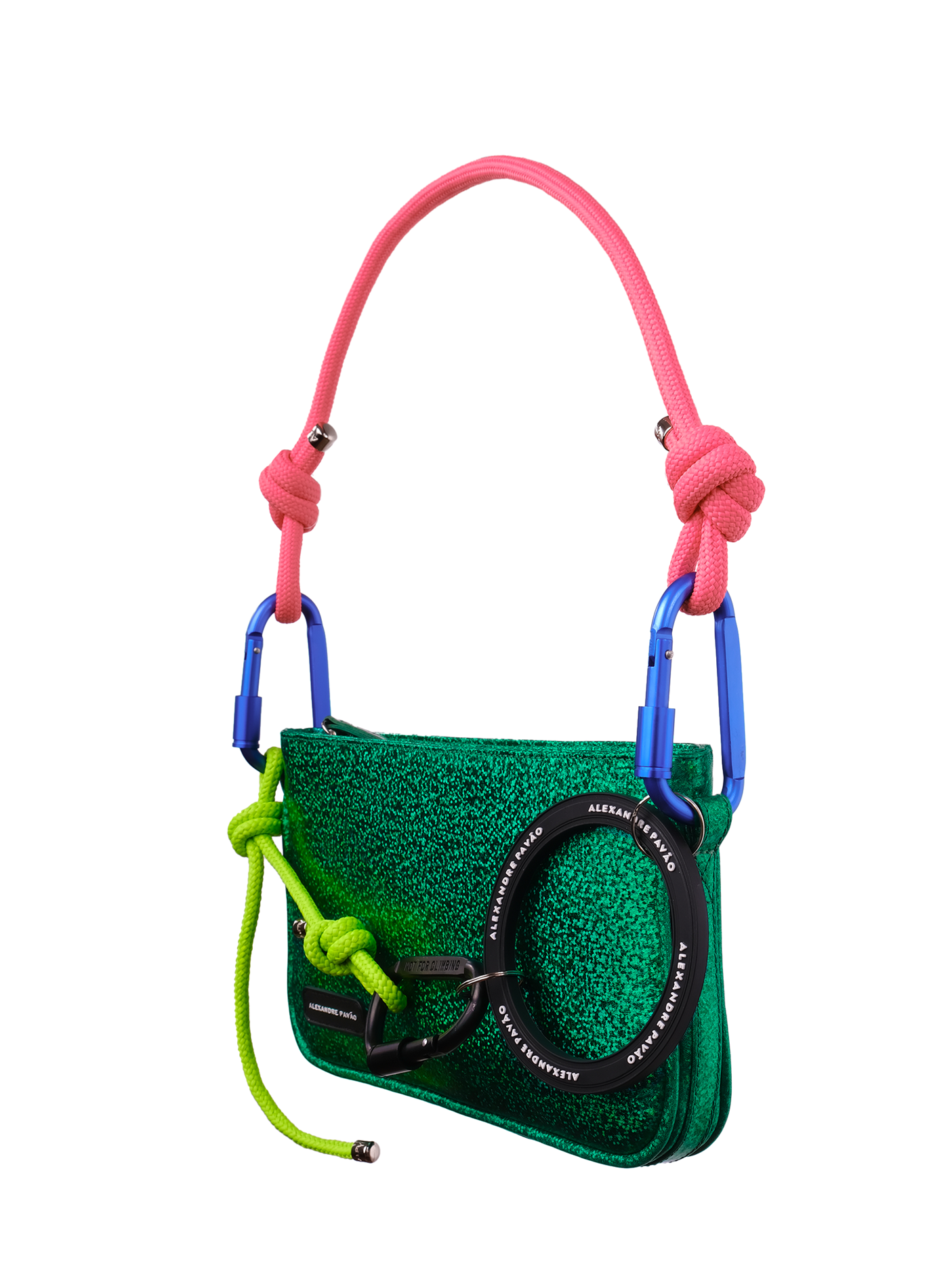 PARIS SHOULDER BAG - VERDE SPARKLE