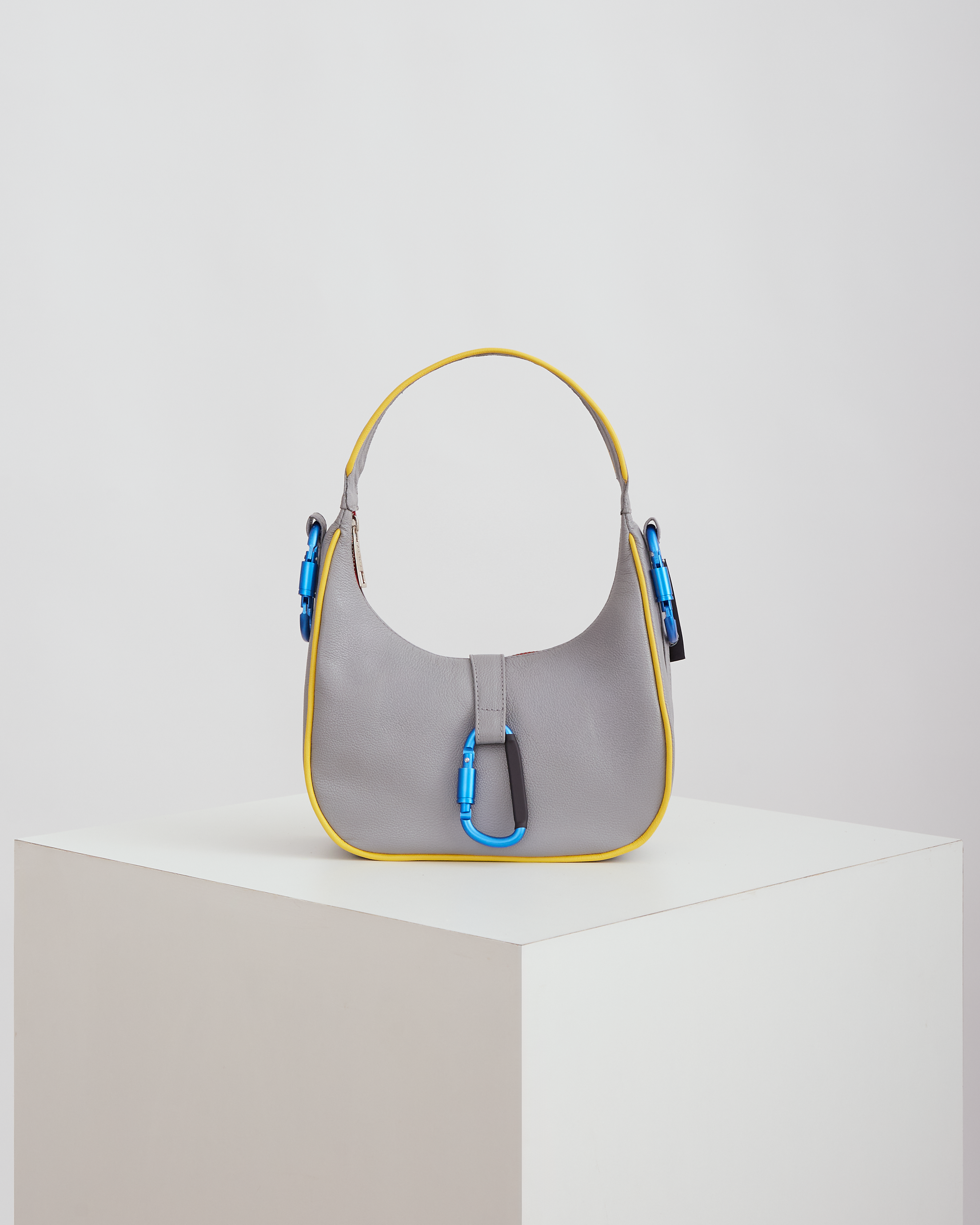 VLAD SHOULDER BAG SMALL - CINZA