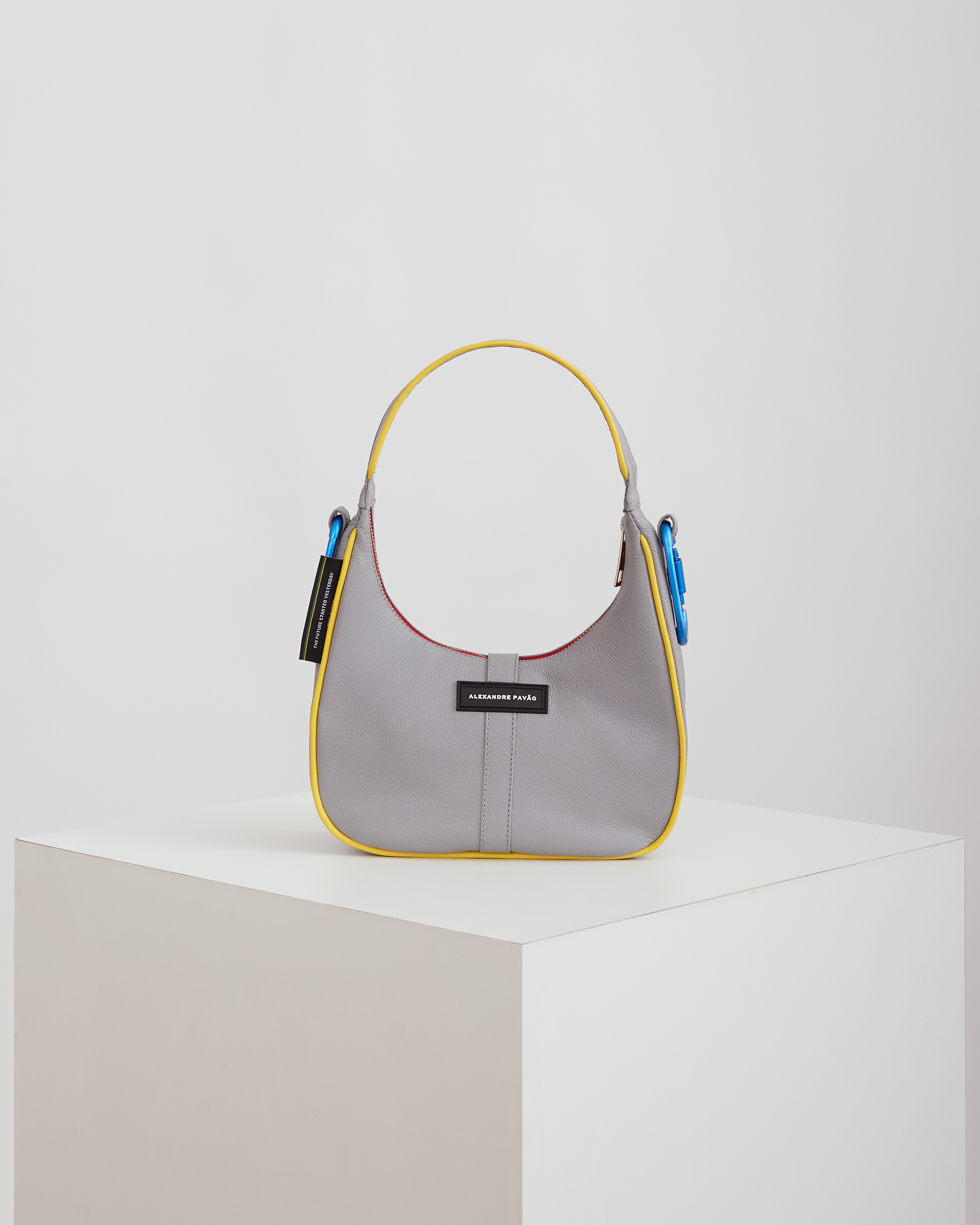 VLAD SHOULDER BAG SMALL - CINZA
