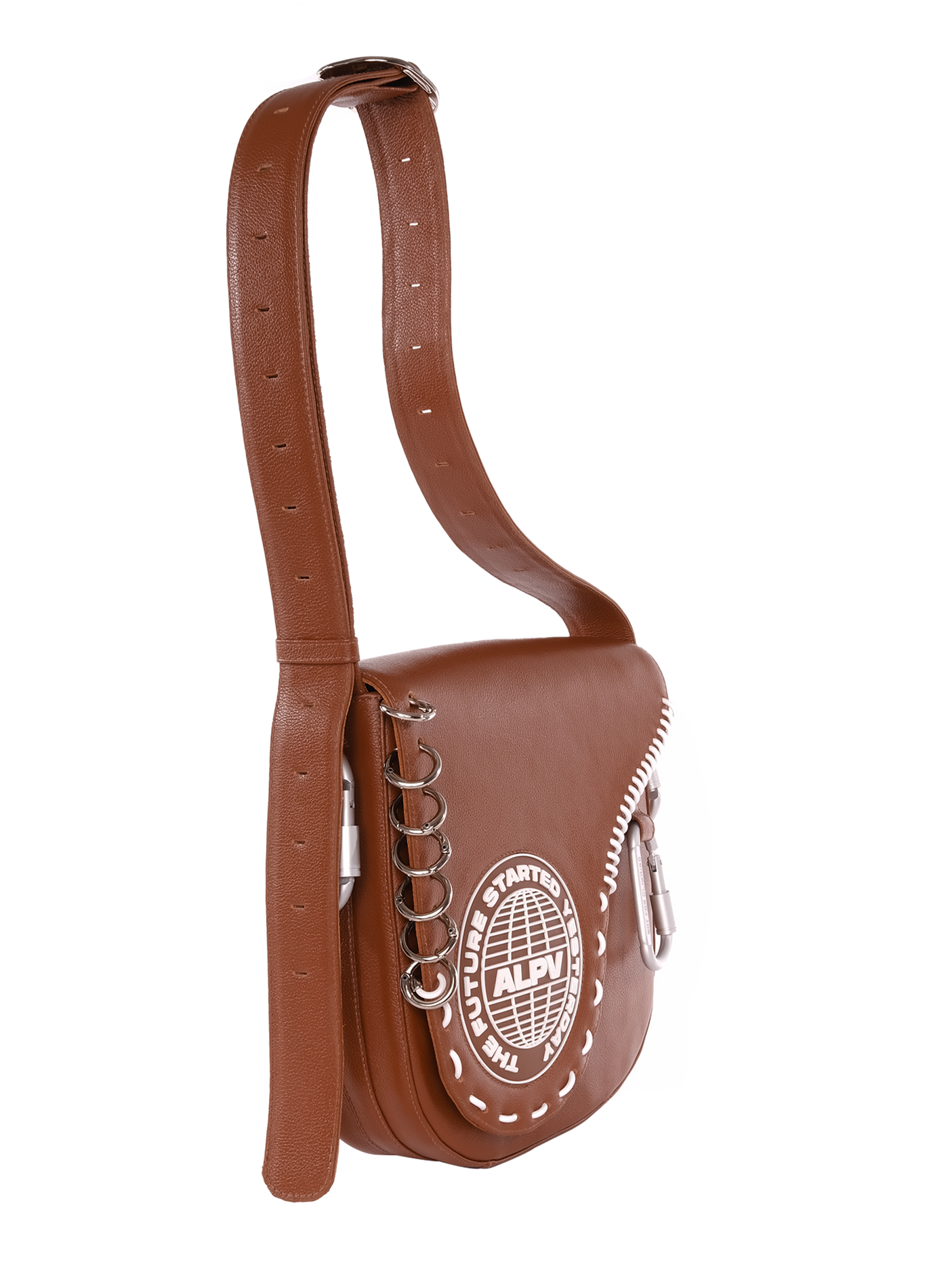 ALÍPIO MESSENGER BAG - MARROM