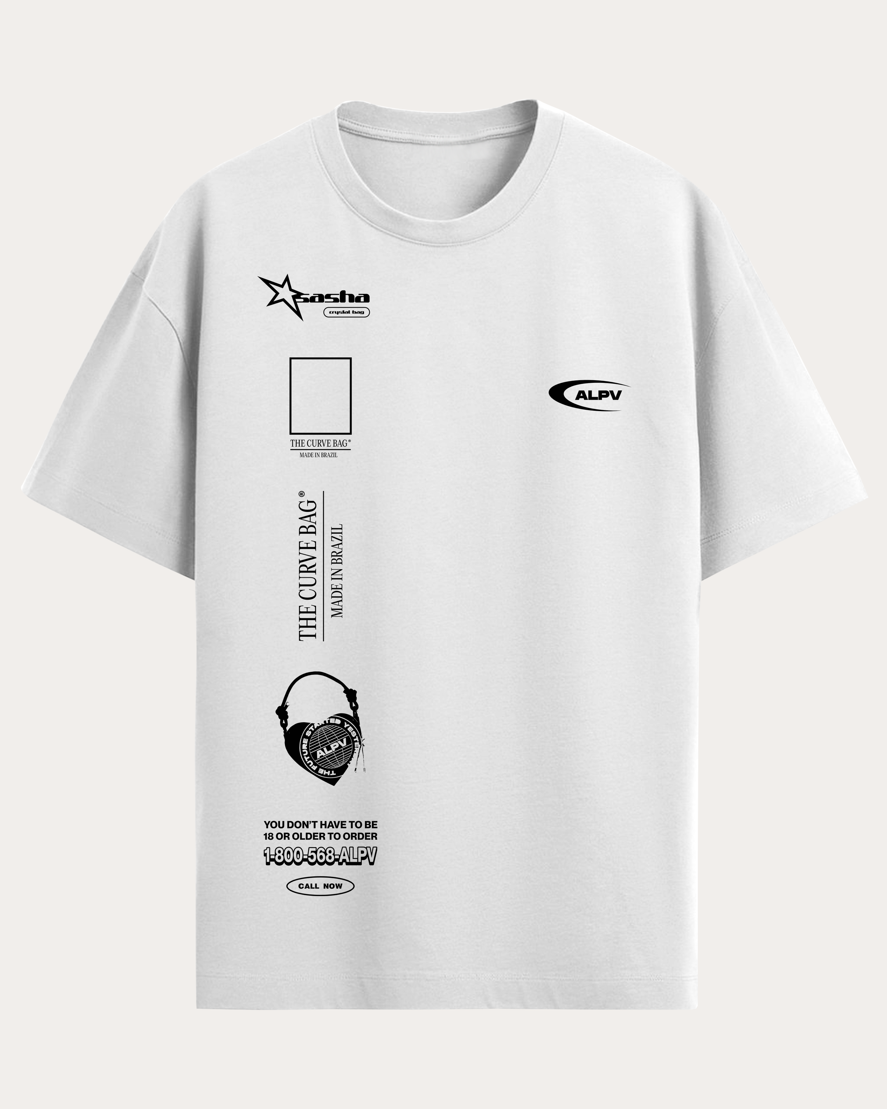 ALPV MERCH T-SHIRT - BRANCA