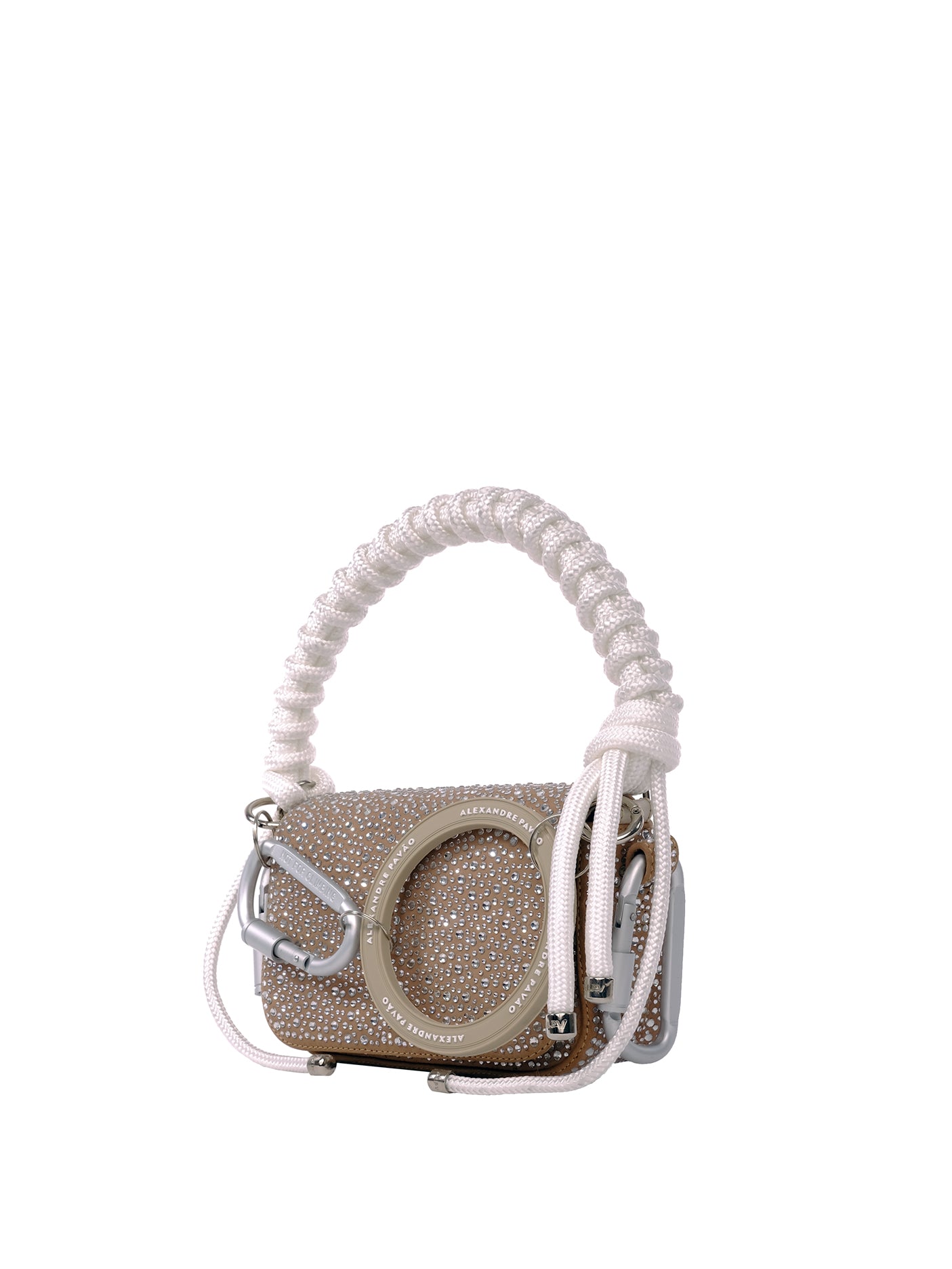 MINI OLGA CRYSTAL BAG - AREIA
