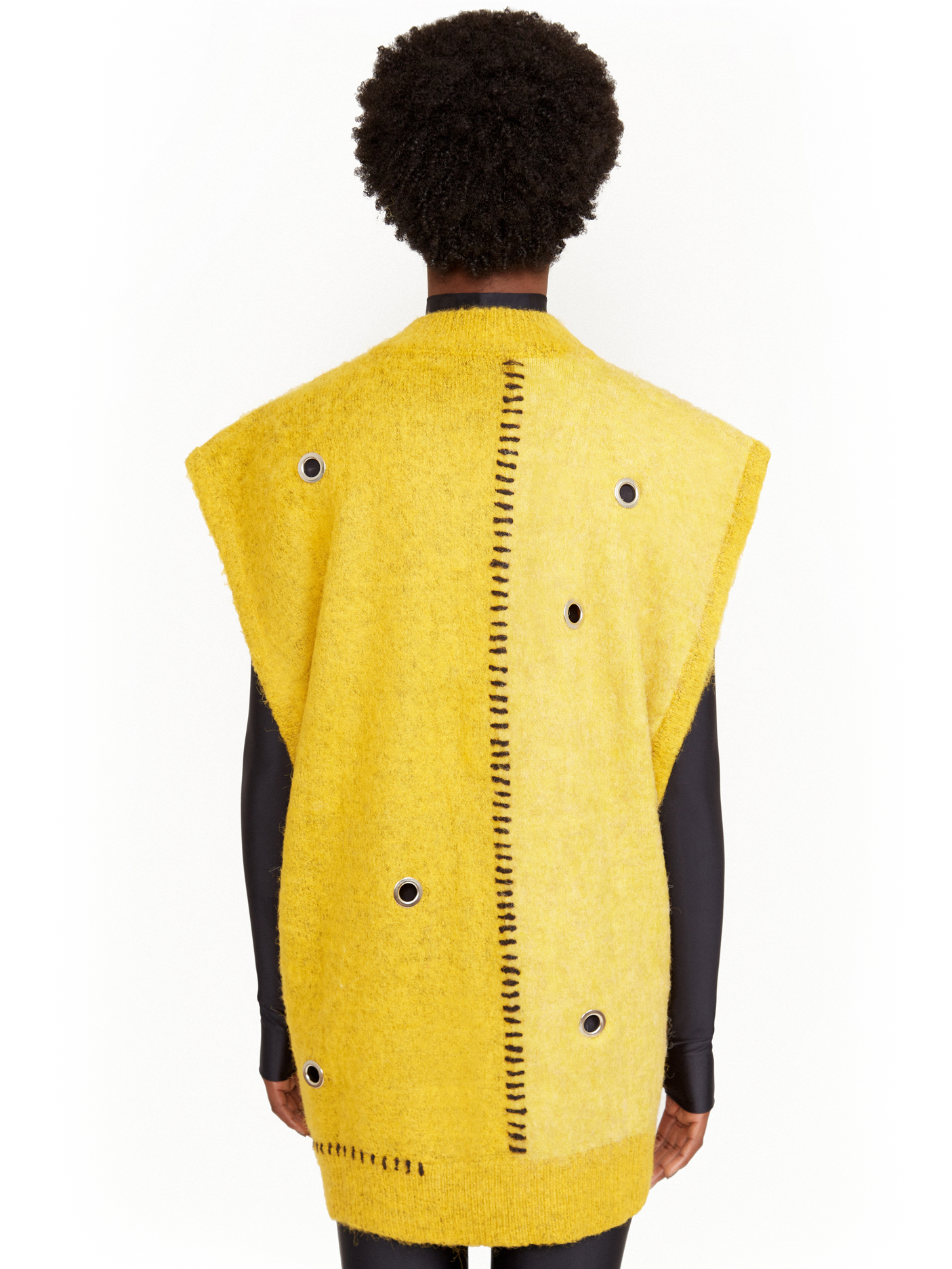 OVERSIZED VEST - AMARELO