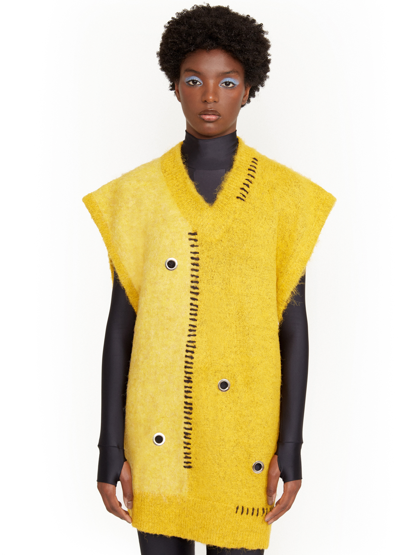 OVERSIZED VEST - AMARELO