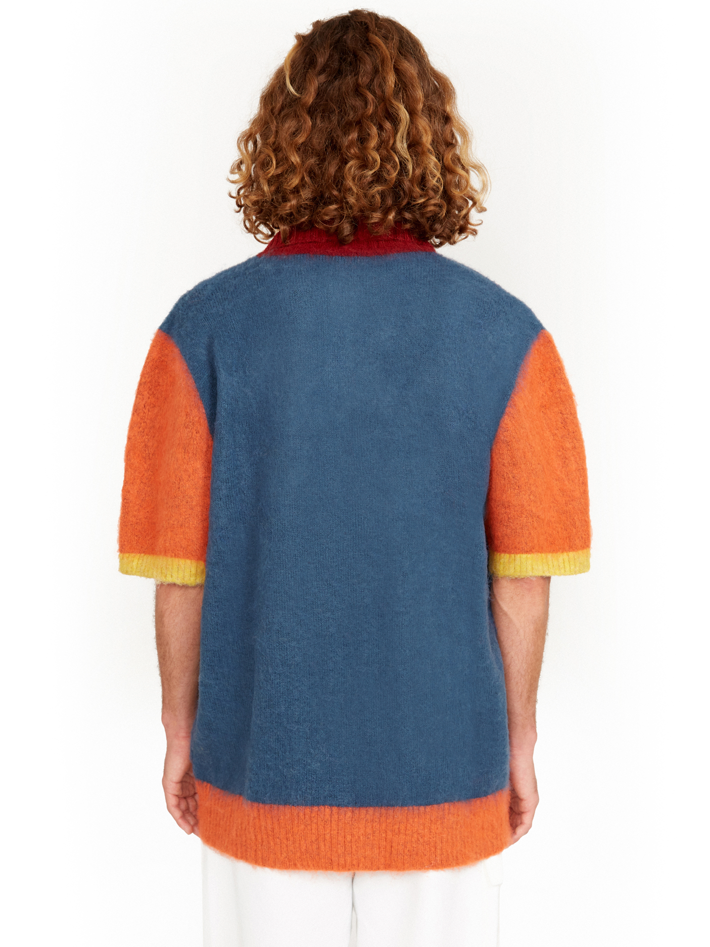 OVERSIZED POLO - AZUL MARINHO