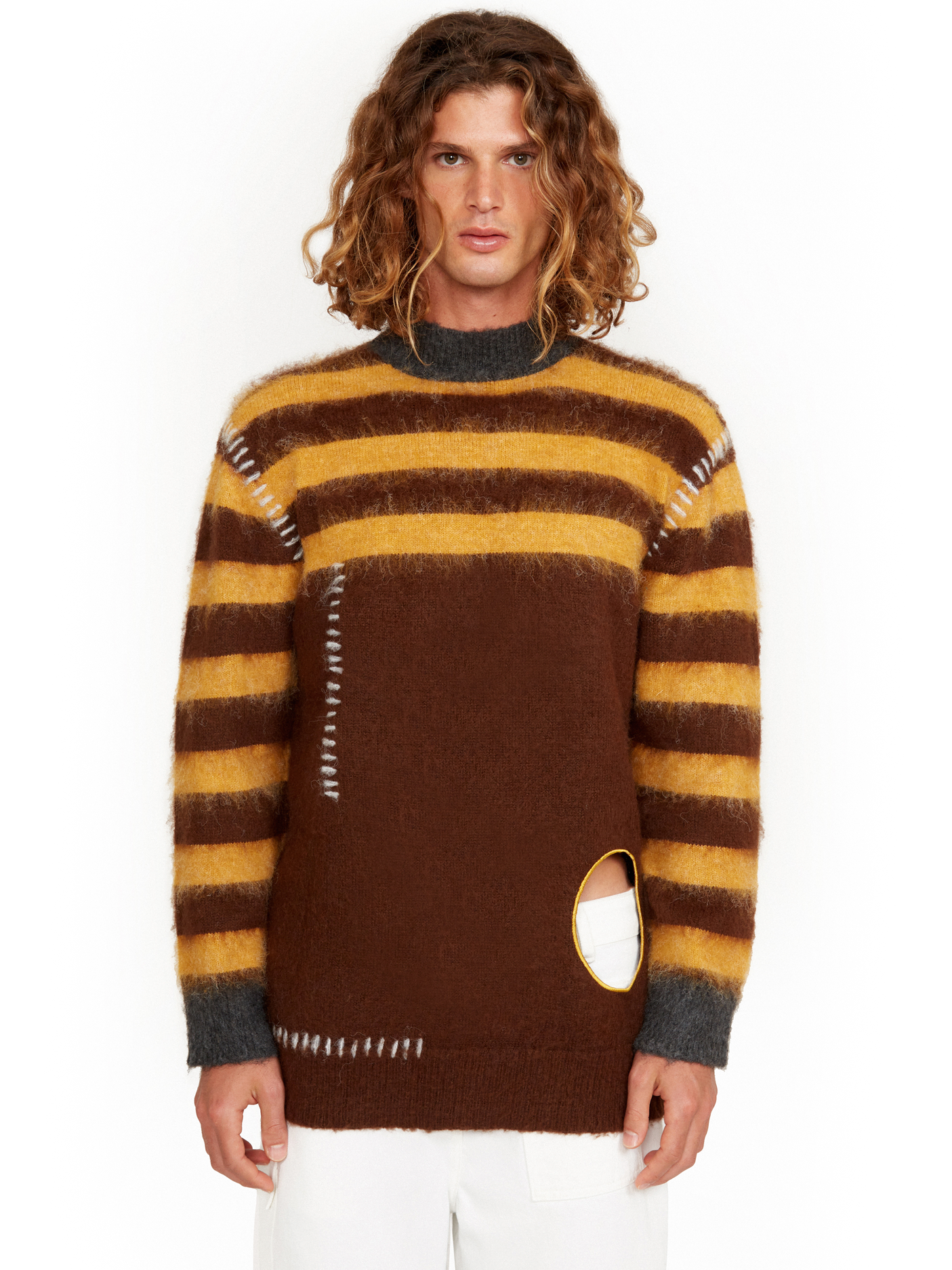 JUMPER - MARROM