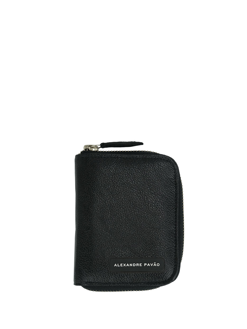ALPV LEATHER WALLET - PRETO