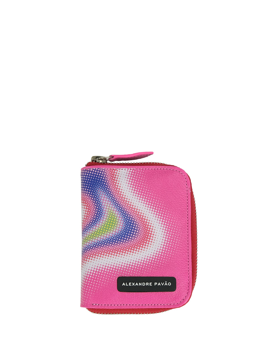 ALPV LEATHER WALLET - ROSA