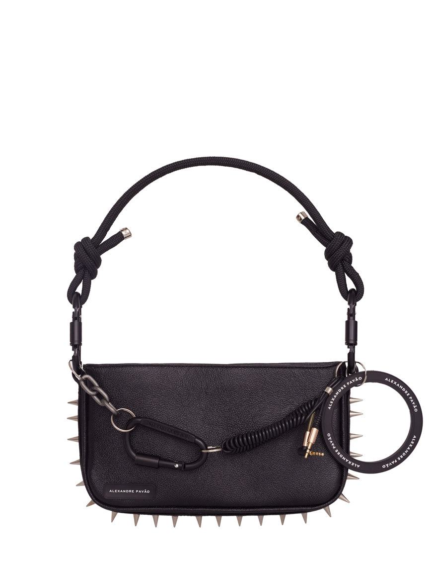 PARIS SHOULDER BAG - PRETO SPIKE