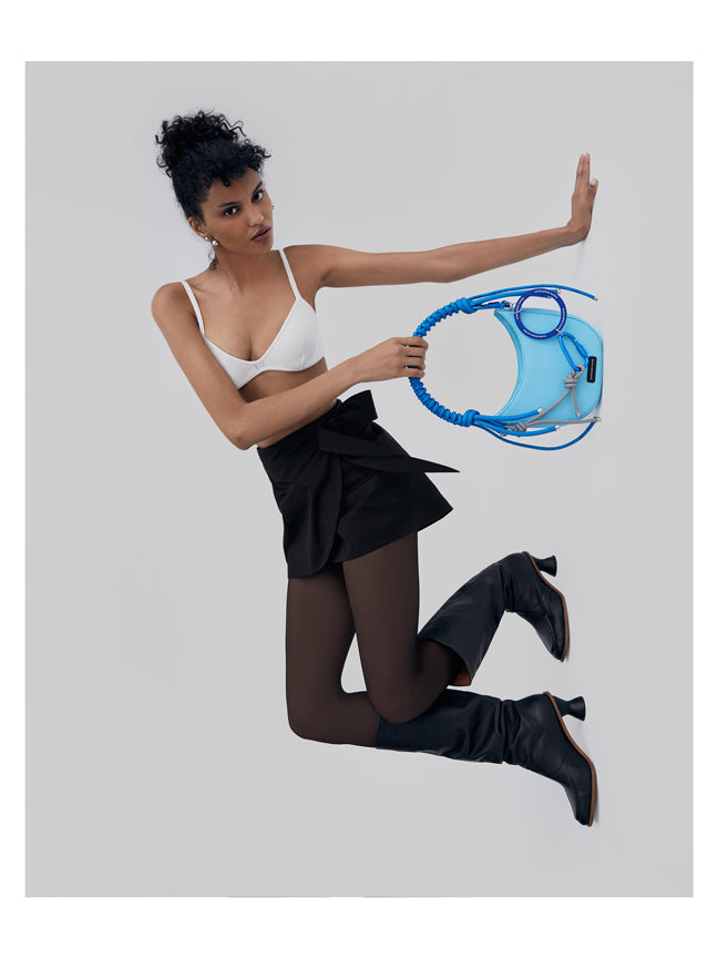 THE CURVE BAG - AZUL