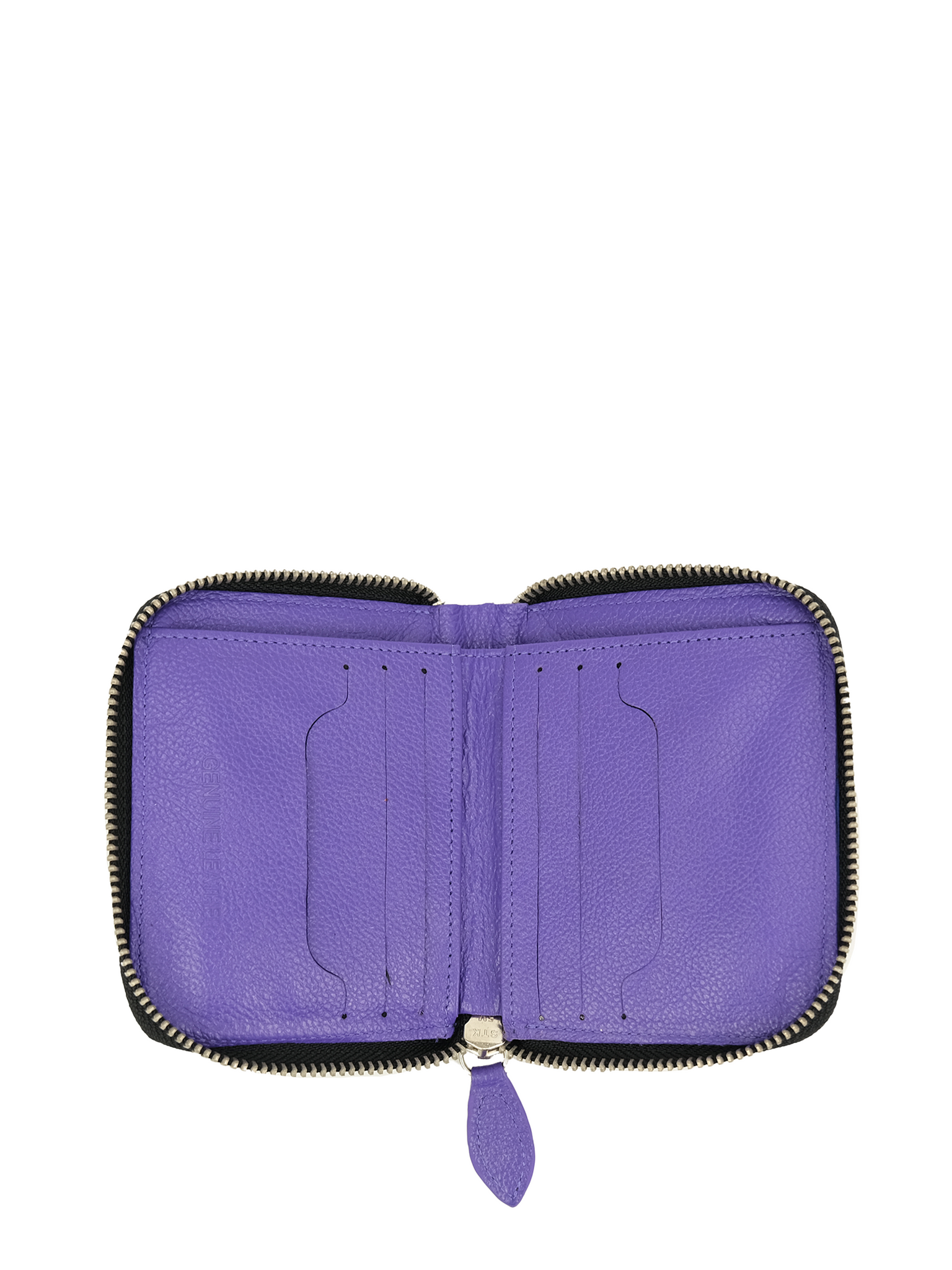 ALPV LEATHER WALLET - ROXO