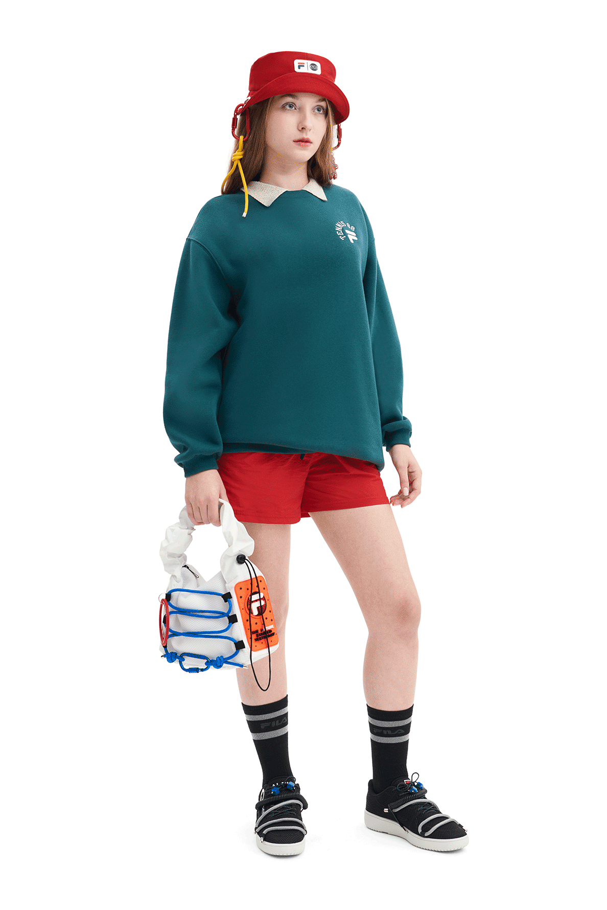 BOLSA PUFF FILA X ALPV - BRANCA