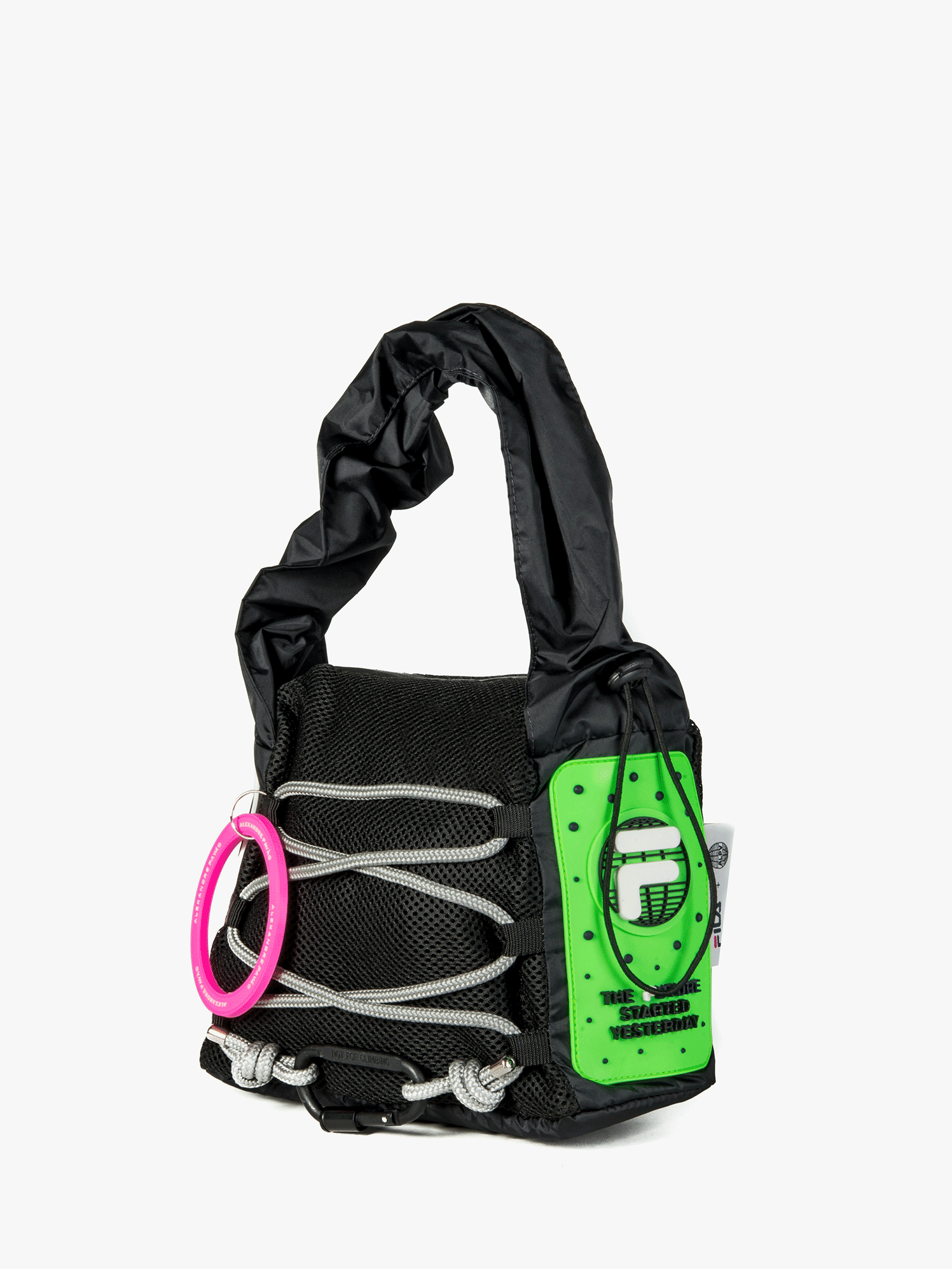 BOLSA PUFF FILA X ALPV - PRETO